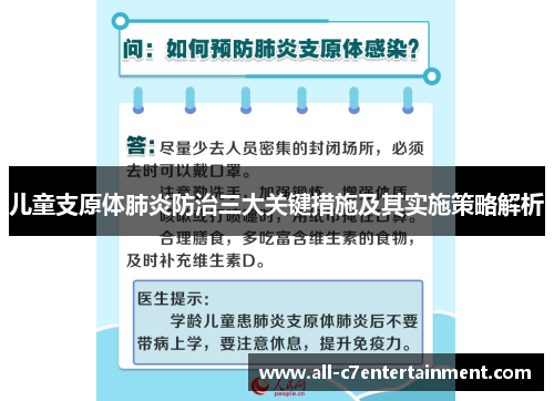 儿童支原体肺炎防治三大关键措施及其实施策略解析 儿童支原体肺炎防治三大关键措施及其实施策略解析